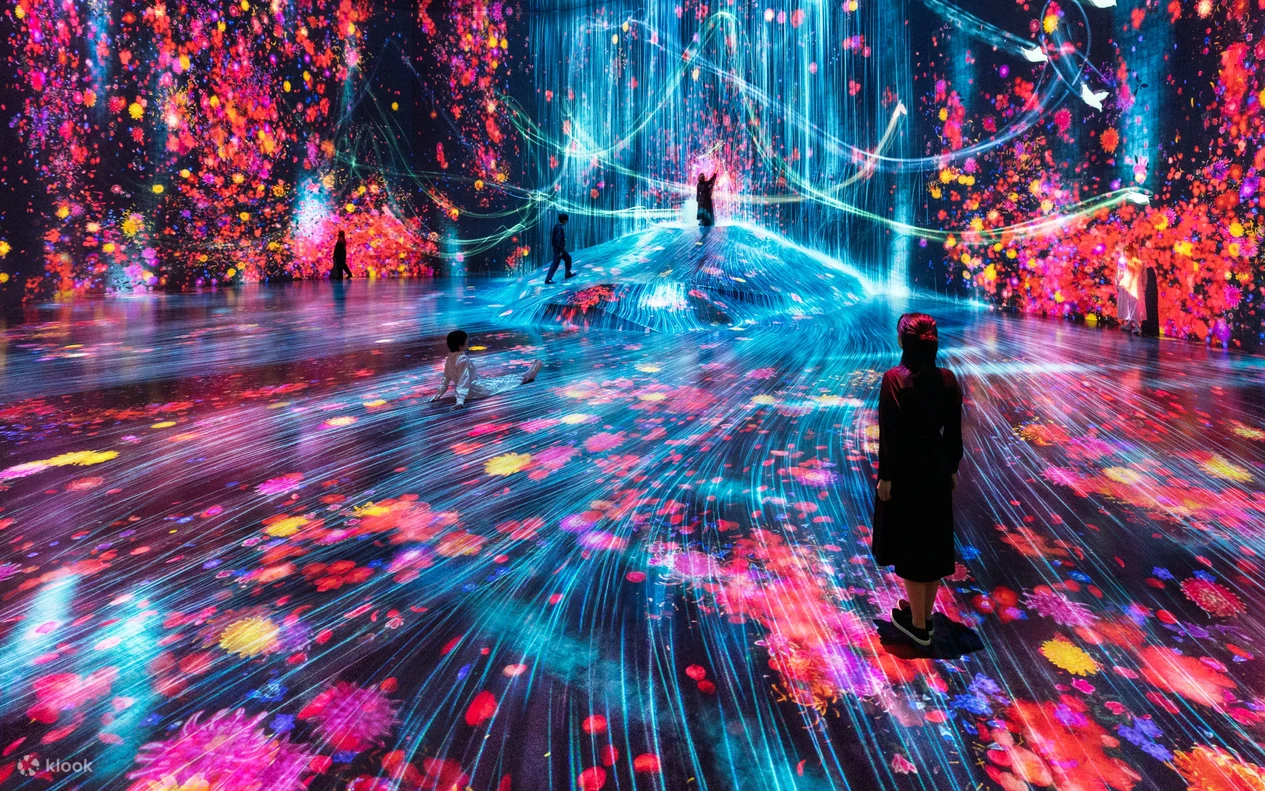 teamLab Light Exhibition